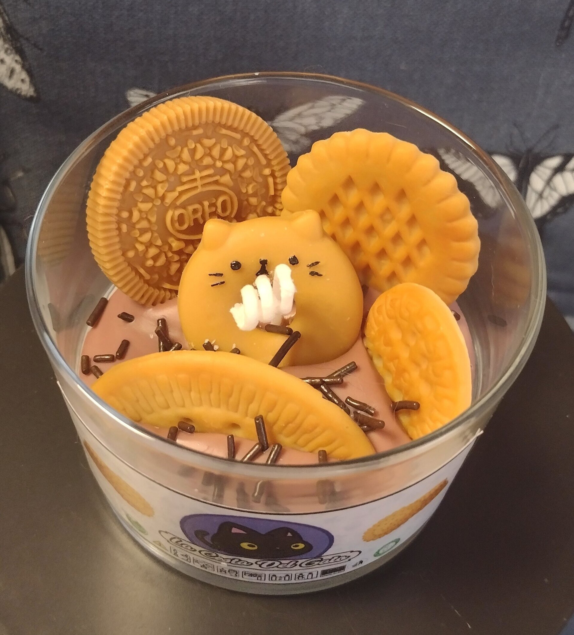 Velas de postre y galletas - 2