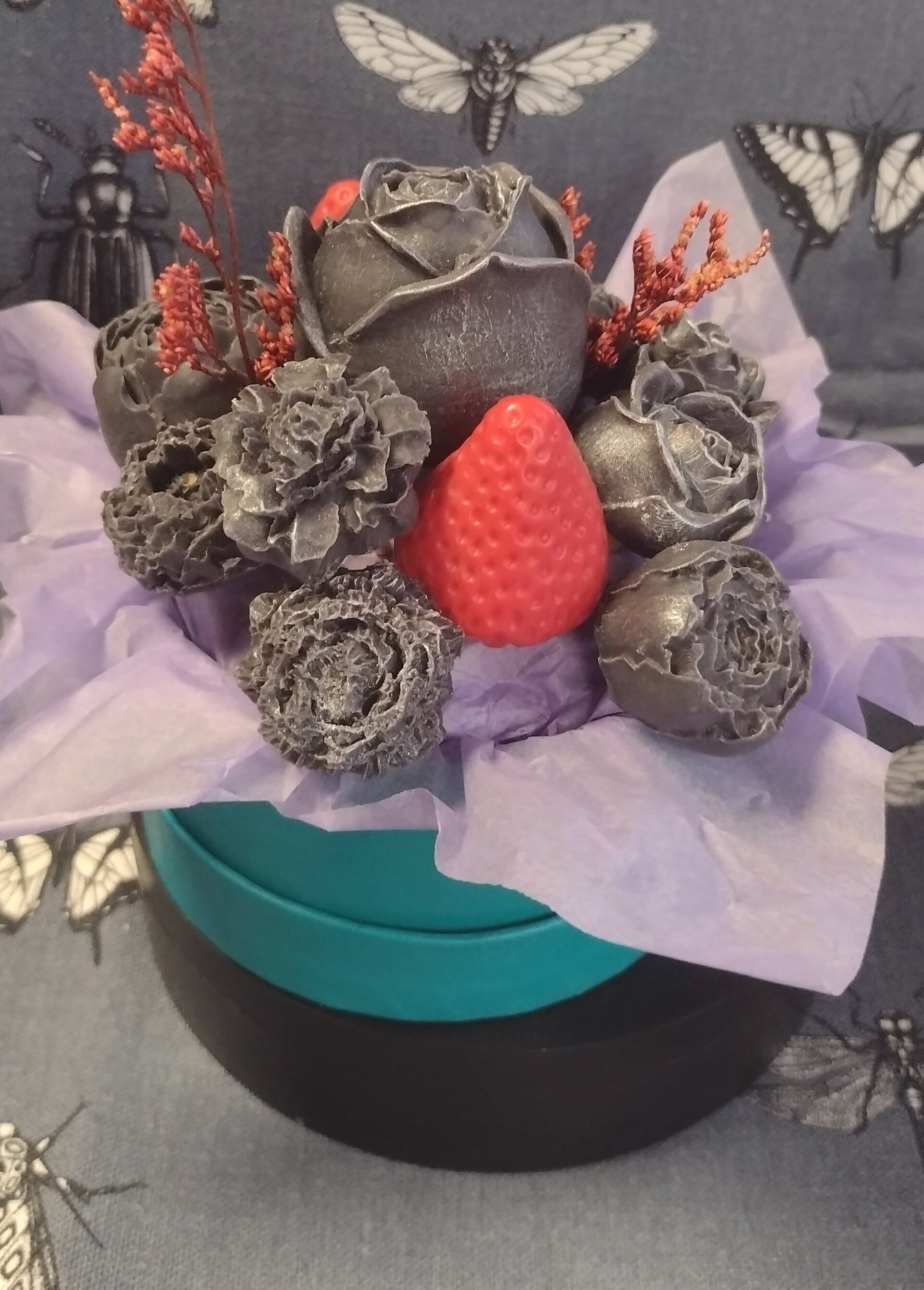 Bouquet Flores Oreo y Fresas - 3