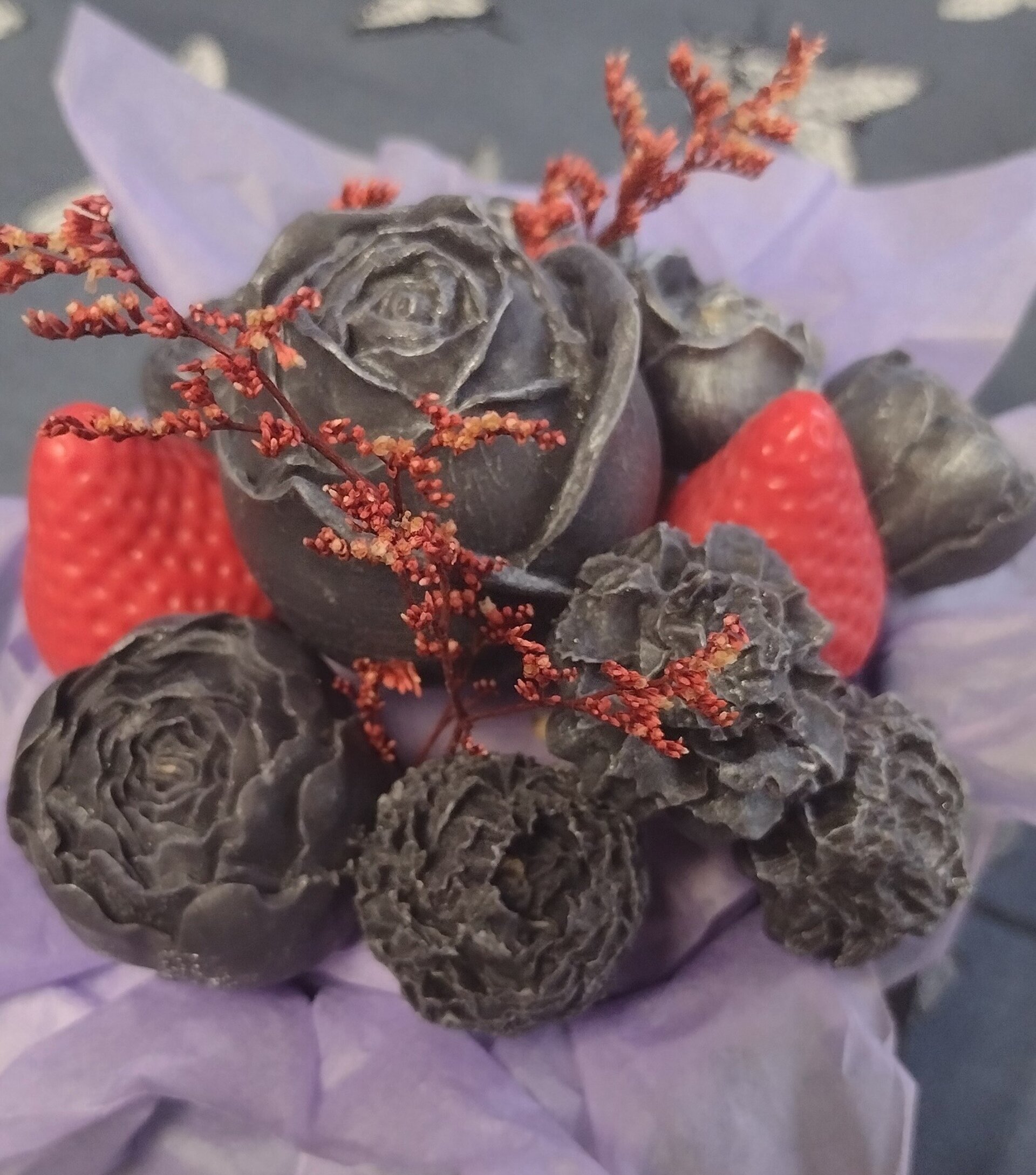 Bouquet Flores Oreo y Fresas - 2