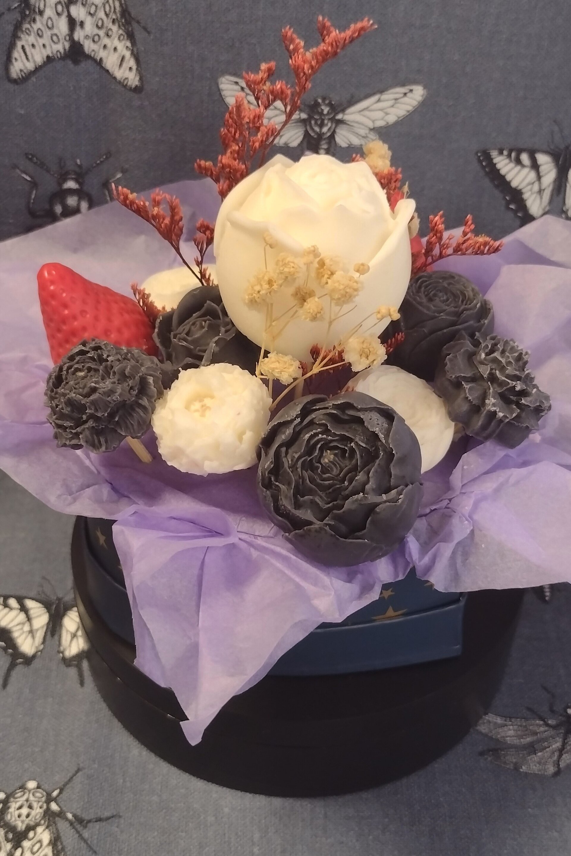 Bouquet Flores Oreo, Cítricosy Fresas - 3