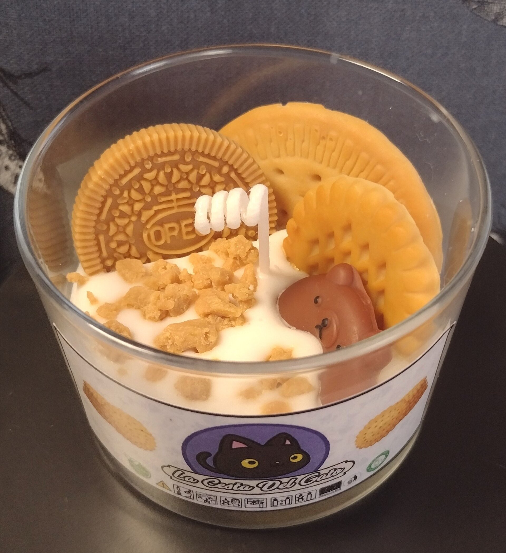 Velas de postre y galletas - 3